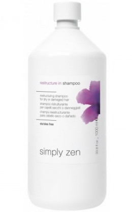 Simply Zen Restructure In Shampoo - Szampon Silnie Odbudowujący Strukturę Włosa 1l